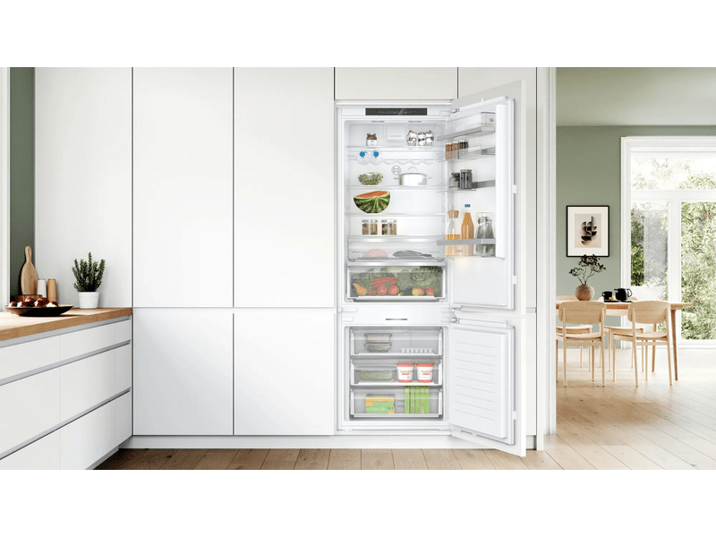 Bosch KBN96ADD0 Beépíthető alulfagyasztós kombinált hűtőszekrény
