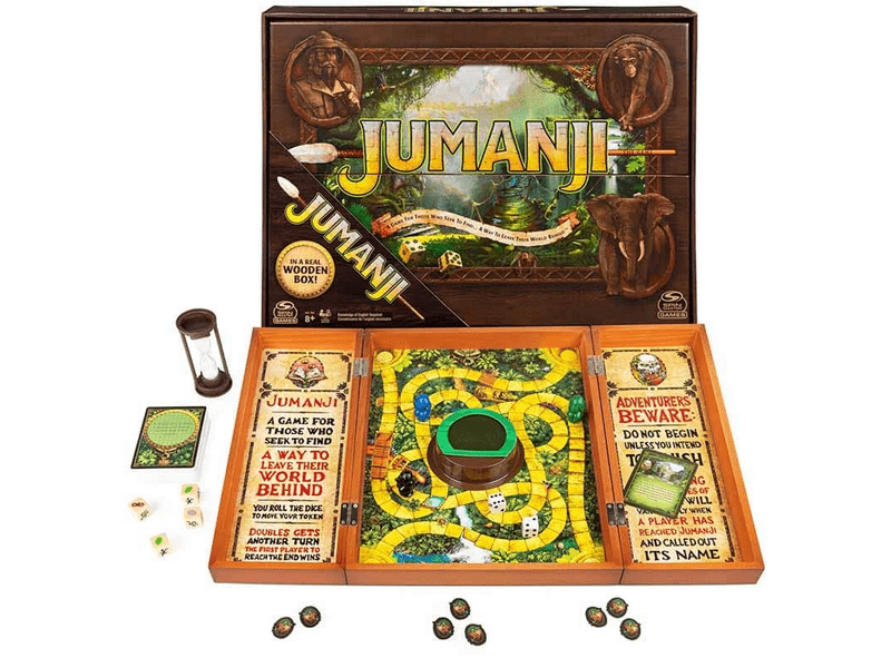 Jumanji társasjáték fa dobozban (6062372)