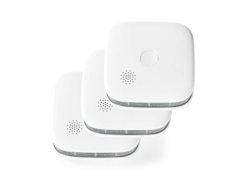Nedis SmartLife WIFIDS20WT3 füstérzékelő, 3 darab