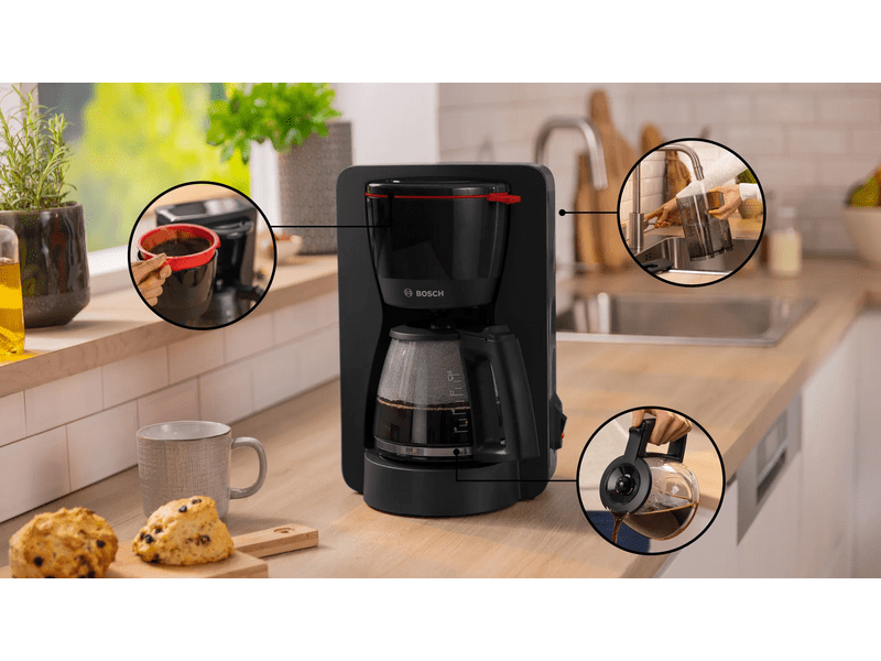 Bosch aparat za kavu MyMoment, crni (TKA2M113)