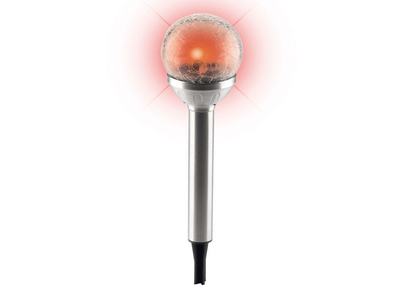 Grundig Solar leszúrható kerti lámpa, színes LED