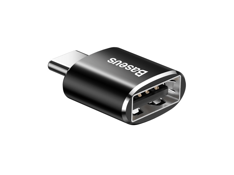 Baseus Mini USB Type-A – USB Type-C átalakító adapter (CATOTG01)