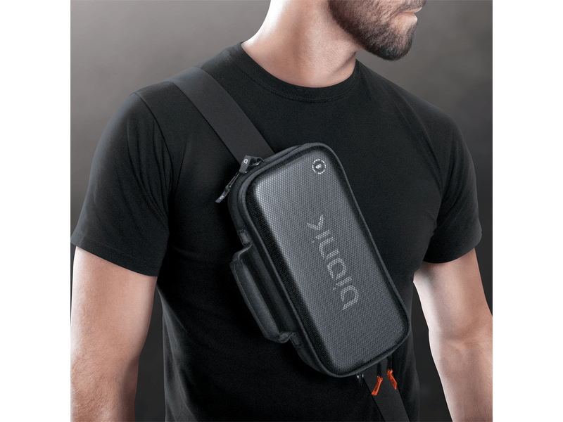 BIONIK Nintendo Switch & OLED Kiegészítő Power Communter Hordtáska Fekete+akku (BNK-9035)