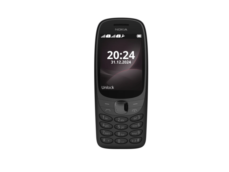 Nokia 6310 (2024) 8/16MB Mobiltelefon, fekete