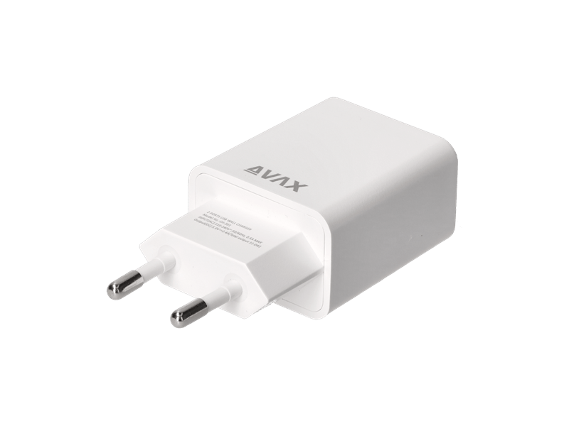 Avax CH301 Pure Network zidni punjač, 2xUSB, 12W