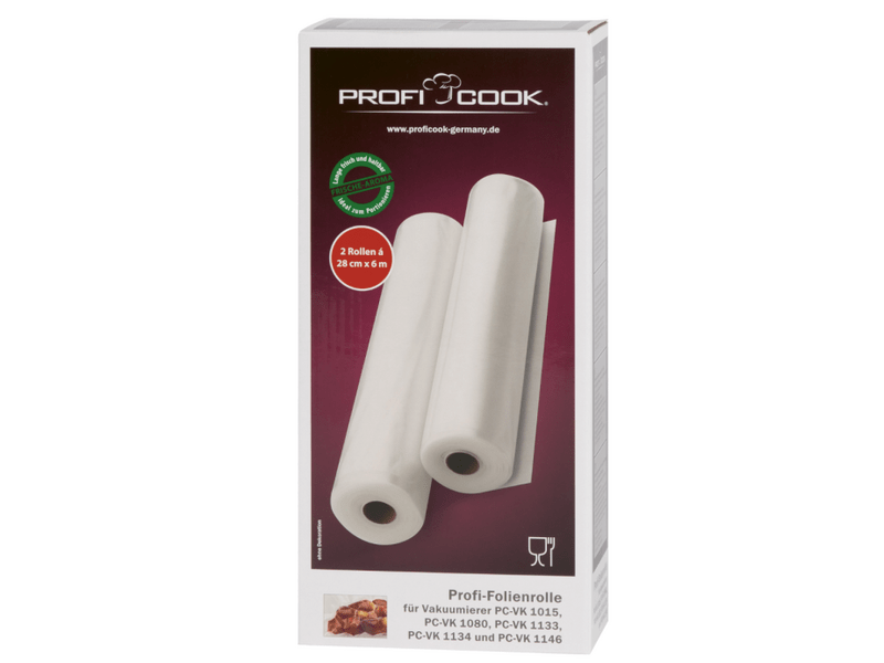 ProfiCook Professional fóliatekercs 28cmx6m, 2 darab
