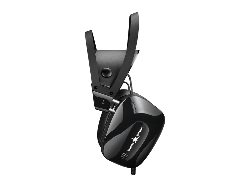 White Shark Gottan Gaming headset, fekete (GH-2446B)