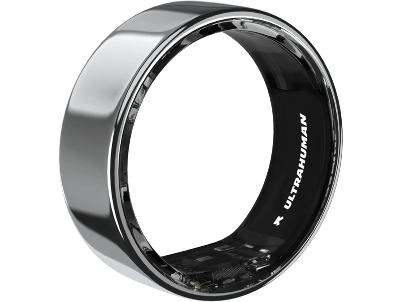 Ultrahuman Ring Air Okosgyűrű, ezüst, 5-ös méret (UHRA-AS-05)