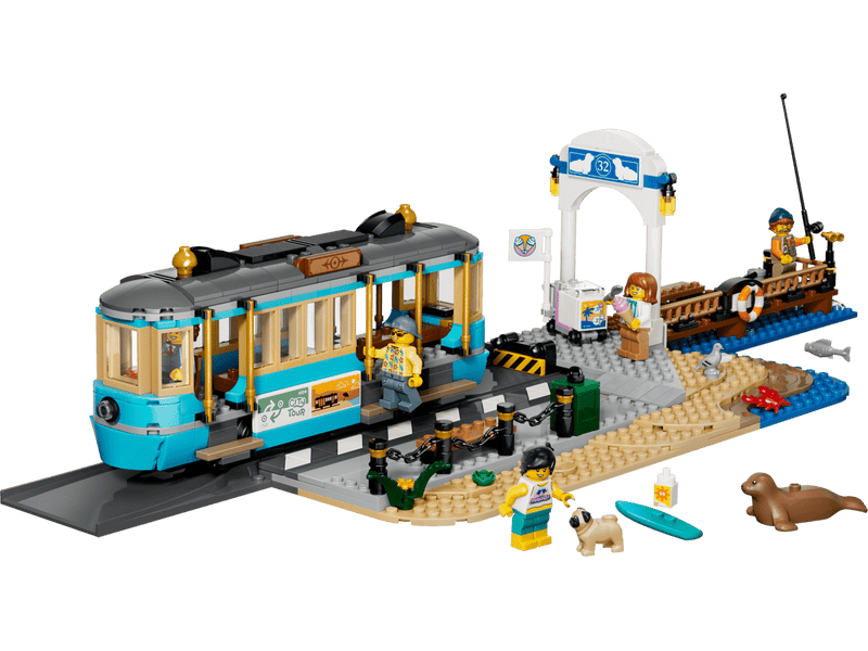 LEGO® City Klasszikus tengerparti villamos (60506)