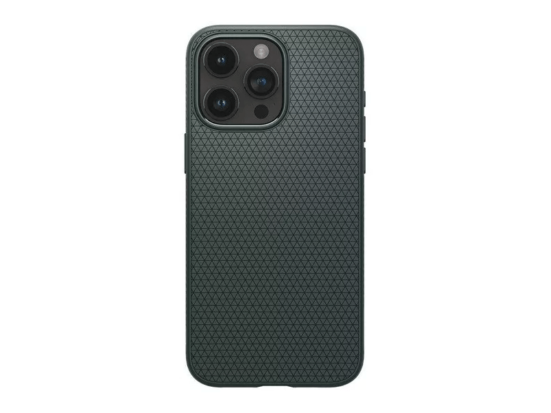 Spigen ACS07990 iPhone 16 Pro Max Szilikon tok, zöld