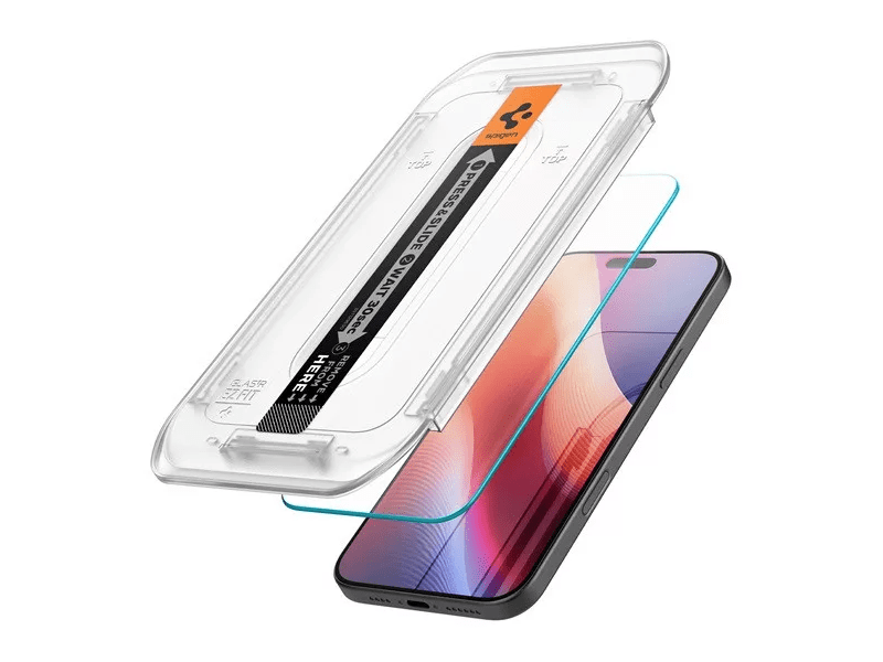 Spigen Apple iPhone 16 Pro Max Képernyővédő üveg, 2db (AGL07907)