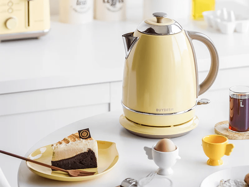 Buydeem K640-MY/EU Vízforraló, 1,7l, sárga
