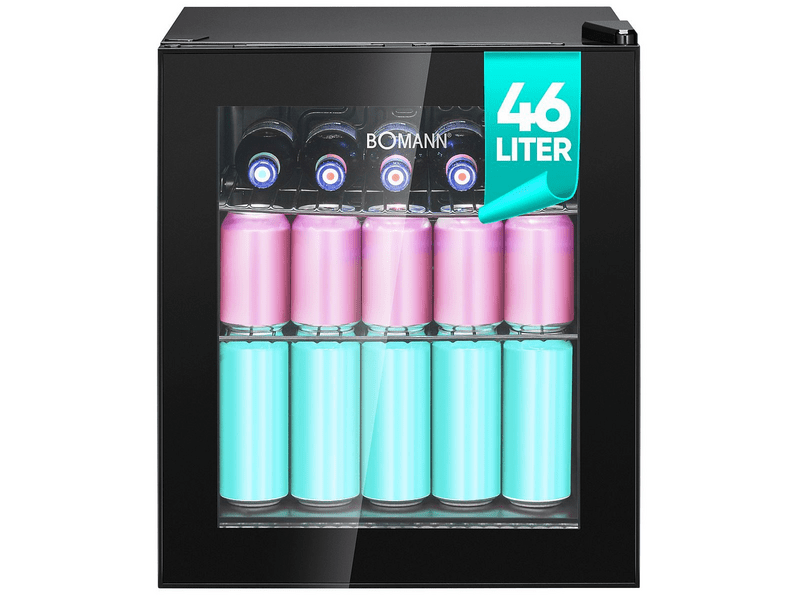 Bomann KSG 7291 Italhűtő, fekete