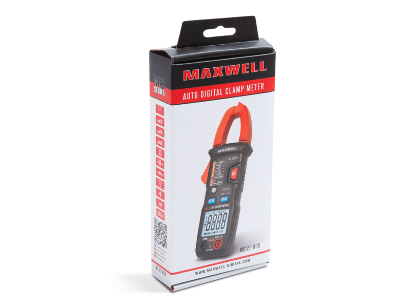 Maxwell 25608 Digitális lakatfogós multiméter
