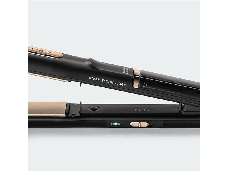 Bellissima 11915 Parna keramička pegla za kosu, crna