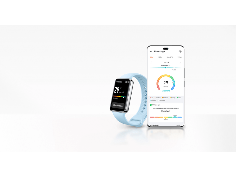 Honor Band 9 okoskarkötő, kék