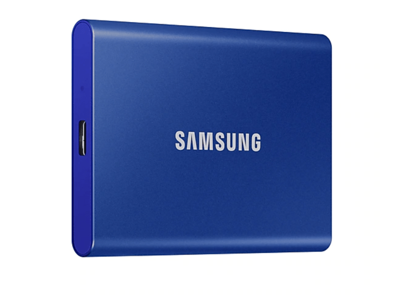 Samsung T7 USB 3.2 1TB prijenosni SSD, plavi (MU-PC1T0H)