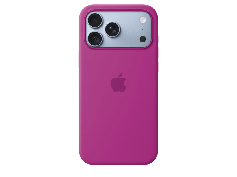 Apple iPhone 18 Pro Max szilikon tok, MagSafe-rögzítésű, magenta (MK904ZM/A)