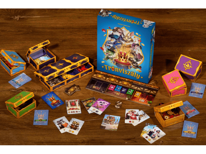Trónviszály társasjáték (ASM34745)