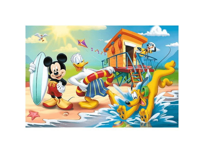 Trefl: Mickey egér izgalmas napja puzzle, 60 db (17359)