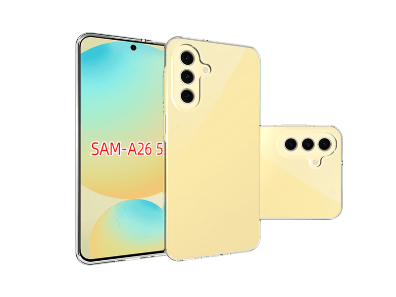 Cellect Samsung A26 szilikon hátlap, átlátszó (TPU-SAM-A26-TP)