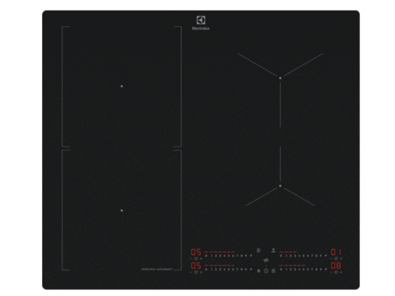 Electrolux EIS62453IZ Indukciós főzőlap, SaphirMatt®