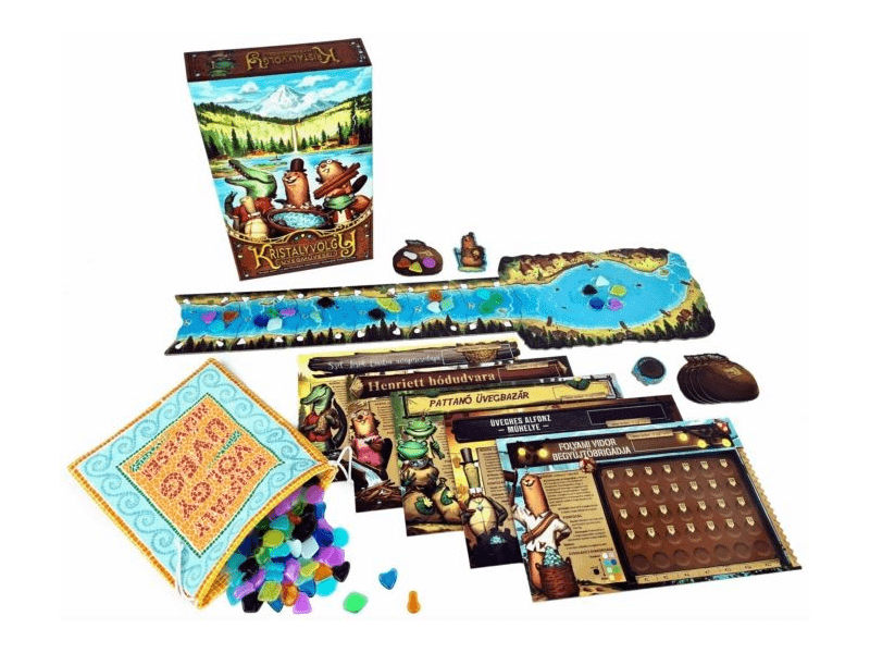 Kristályvölgy üvegművesei Társasjáték (ASM34703)