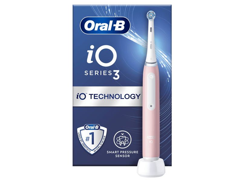 Oral-B iO3 električna četkica za zube, roza