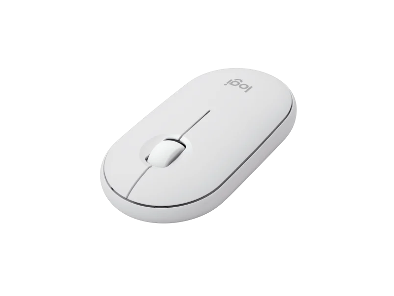Logitech Pebble Mouse 2 M350s bežični miš, bijeli (910-007013)