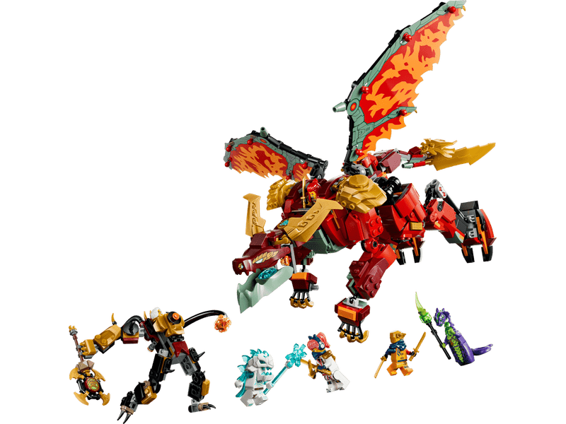 LEGO® Ninjago® Wyldfyre átalakuló sárkányrobotja (71868)