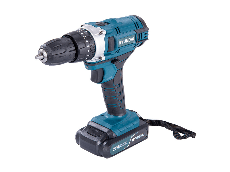 Hyundai HYD-20VE-Li-1 Akkus fúró ütvefúró-csavarozó, 1 db akku