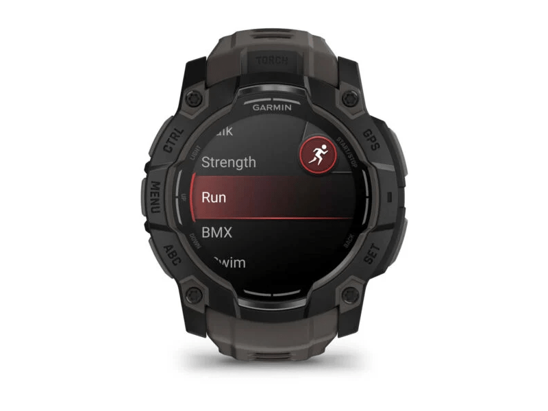 Garmin Instinct 3 AMOLED okosóra, 50mm, fekete (010-03020-00)