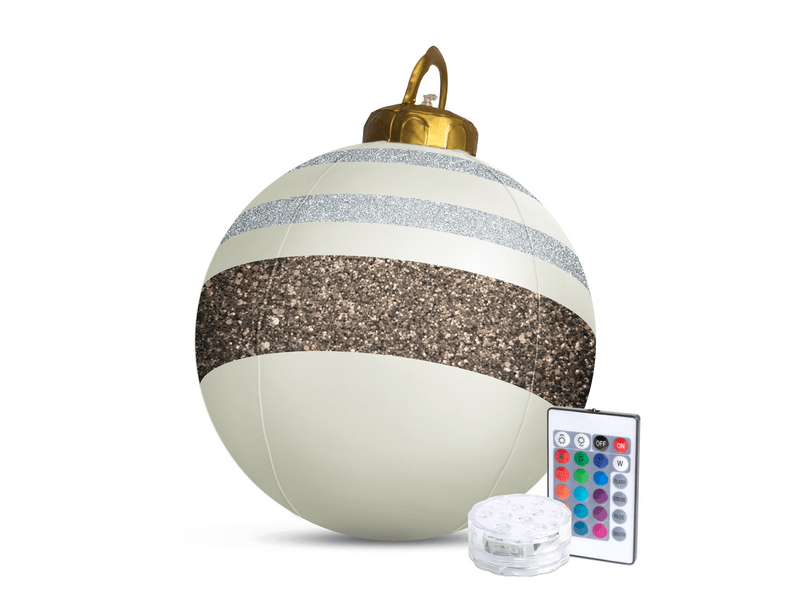 Family Felfújható RGB LED-es óriás karácsonyi gömb (58740A)