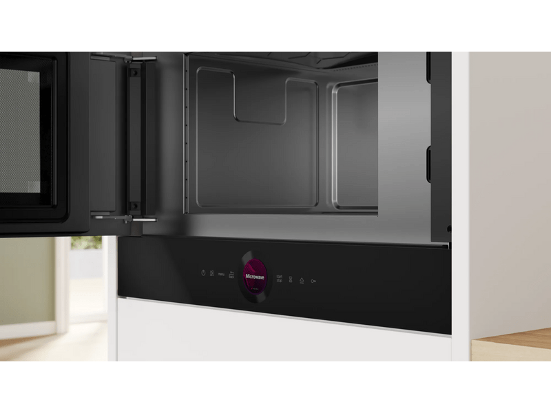 Bosch BFL7221B1 Beépíthető mikrohullámú sütő, fekete