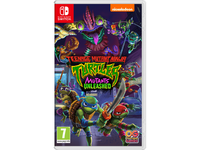 Teenage Mutant Ninja Turtles: Mutants Unleashed - Nintendo Switch játék