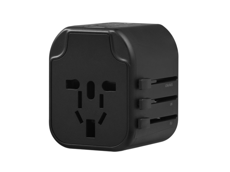 Volkano INTERNATIONAL SERIES Univerzális utazó töltőadapter (VK8016BK)