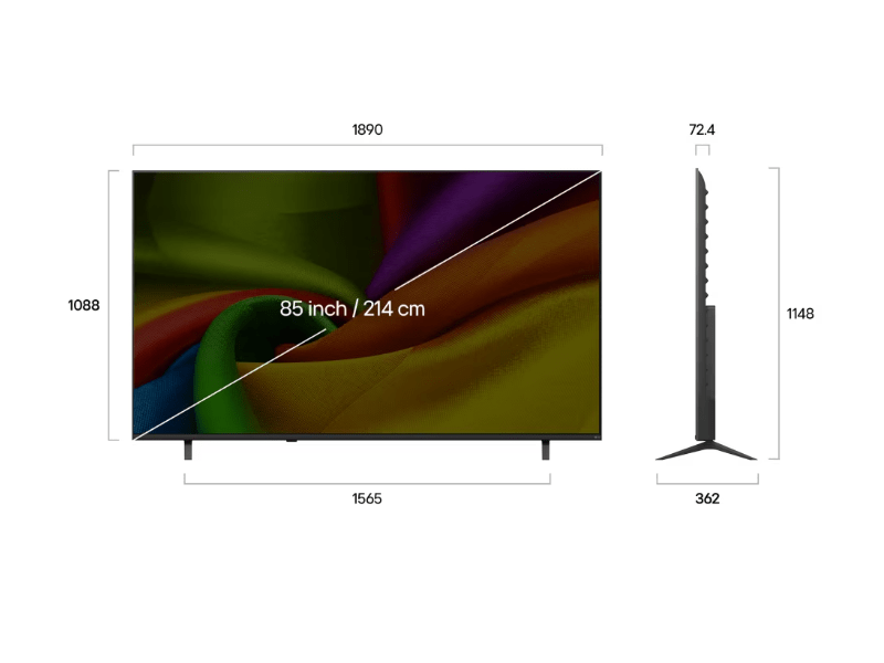 LG 85NU850B3LA 85