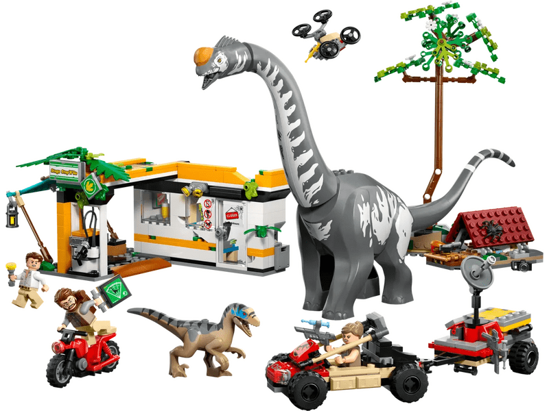 LEGO® Jurassic World™ A raptor és a Titanosaurus keresése (76973)