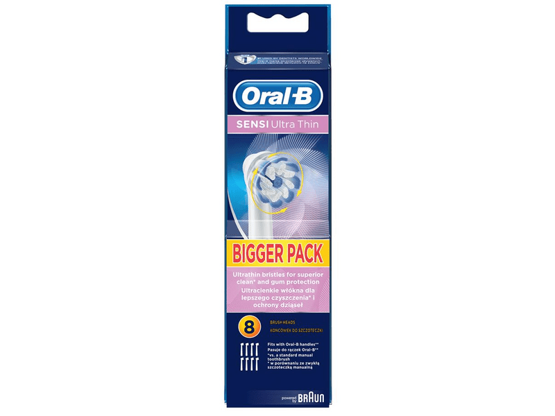 Oral-B EB60-8 Sensi Elektromos fogkefe pótfej, 8 db