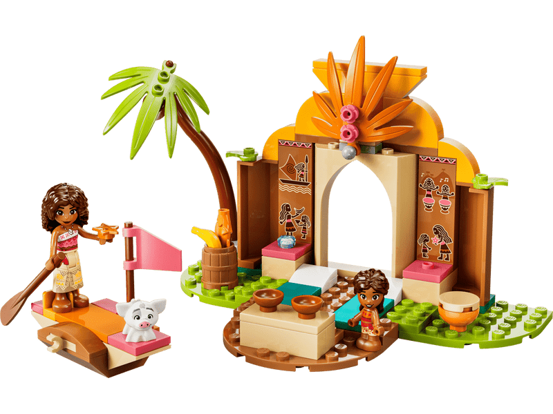 LEGO® Disney Vaiana falusi ház és tutaj (43282)