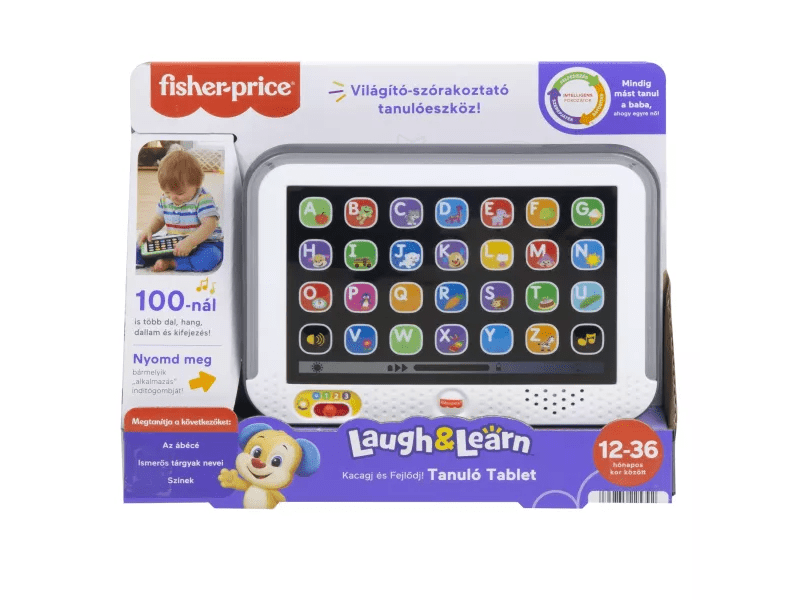Fisher-Price: Smij se i rasti! Tablet za učenje s pametnim ocjenama (HXB91)