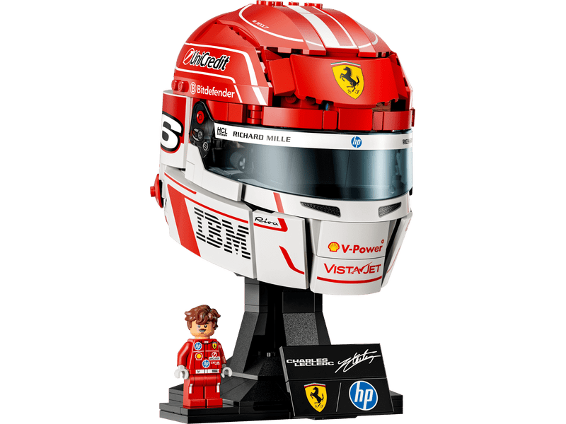 LEGO® Editions Scuderia Ferrari HP Charles Leclerc sisakja (43014)