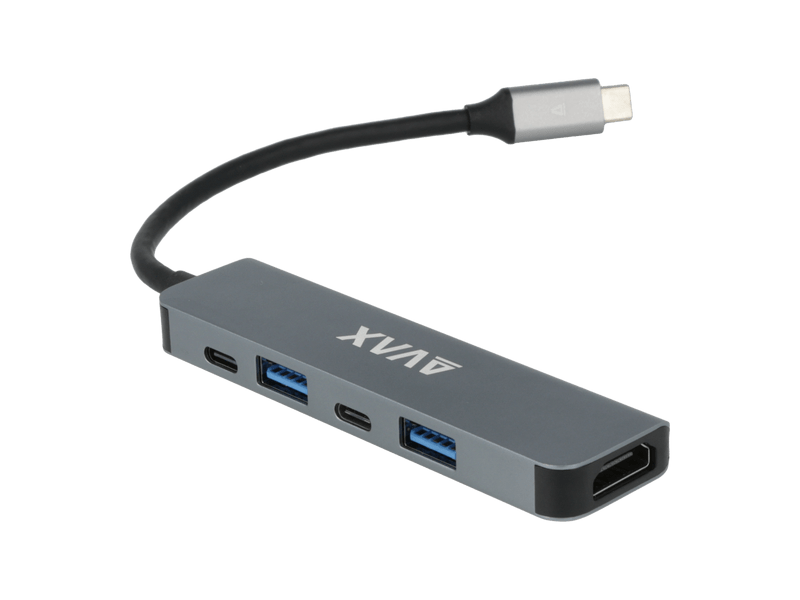 5in1 HUB TypeC-HDMI,TypeC,2xUSB 3.0,100W