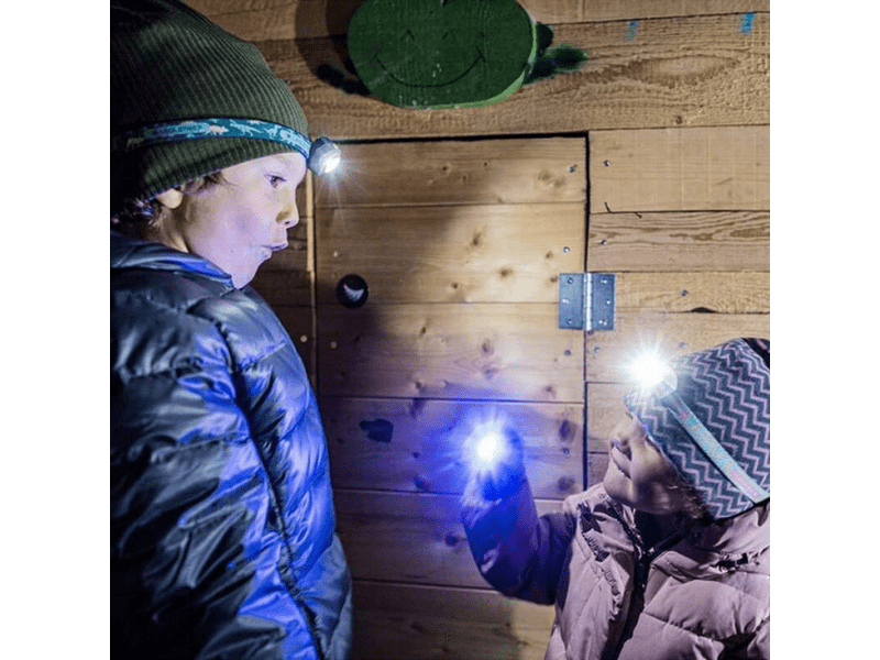 Ledlenser Kidled2 fejlámpa gyerekeknek, lila (502538)