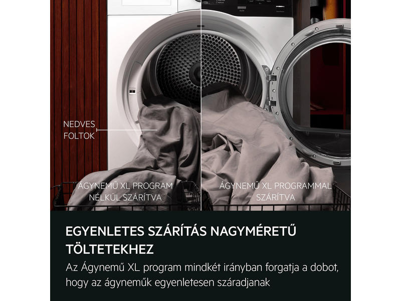 AEG TR7G8BE SensiDry® 7000 Hőszivattyús szárítógép