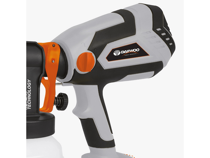 Daewoo DALPG18-1 Akkumulátoros festékszóró, akku és töltő nélkül