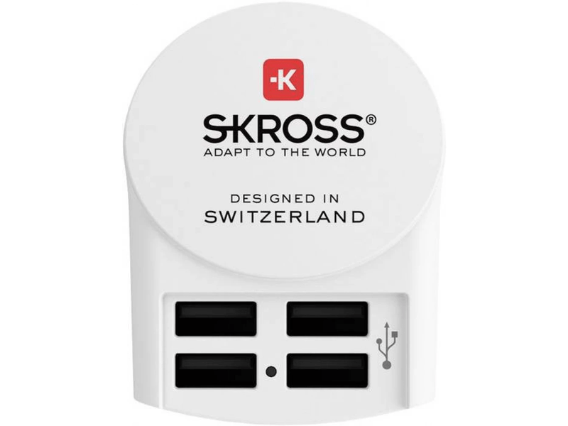 SKROSS USB fali töltő 4xUSB-A,4x1,2A