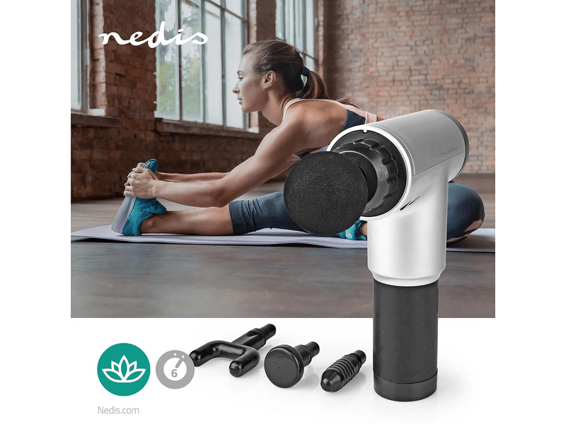 Nedis HCMSG100 Sport masszázspisztoly, elemes