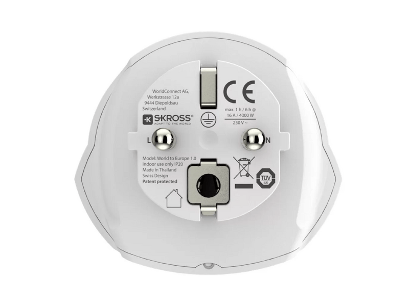 Skross 1.500211C-E Utazó adapter