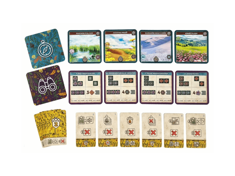 Irány a vadon! - Észak-Amerika társasjáték (RGE 10001)